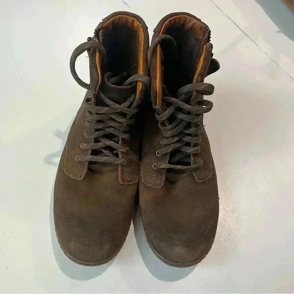 Diesel only the Brave Side Zipped Brown Ancle Boots Men's US 7 RN93243 Leather - Picture 3 of 8